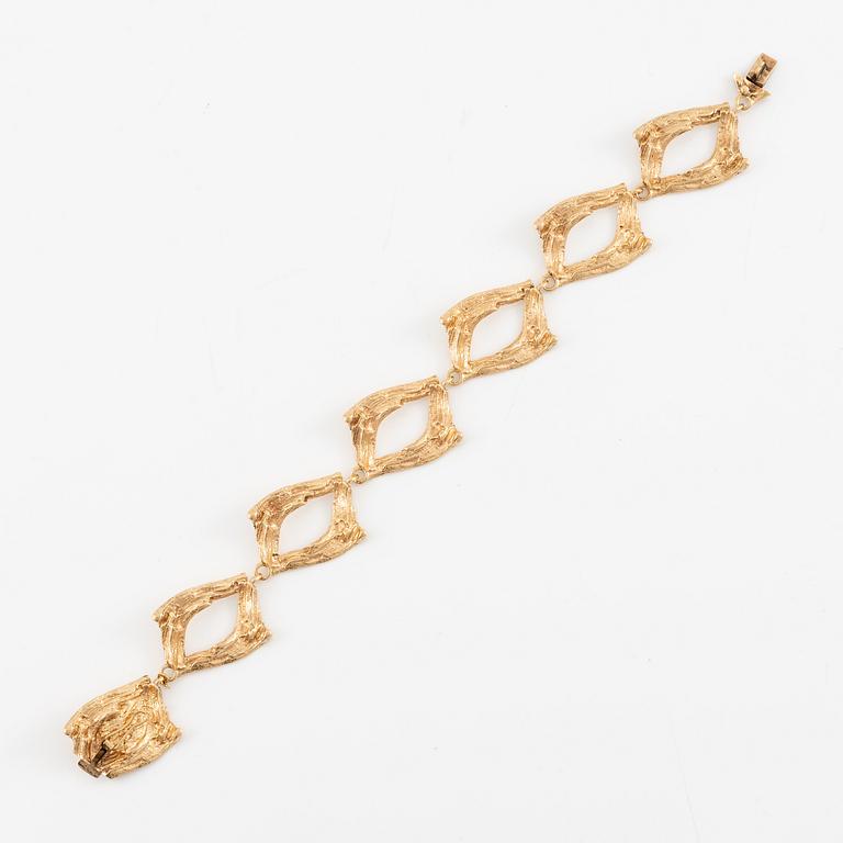Bracelet 14K gold, Finland 1973.