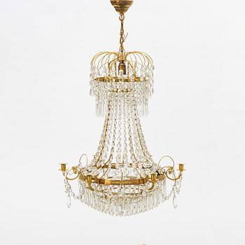 Ljuskrona, sengustaviansk stil, 1900-tal.