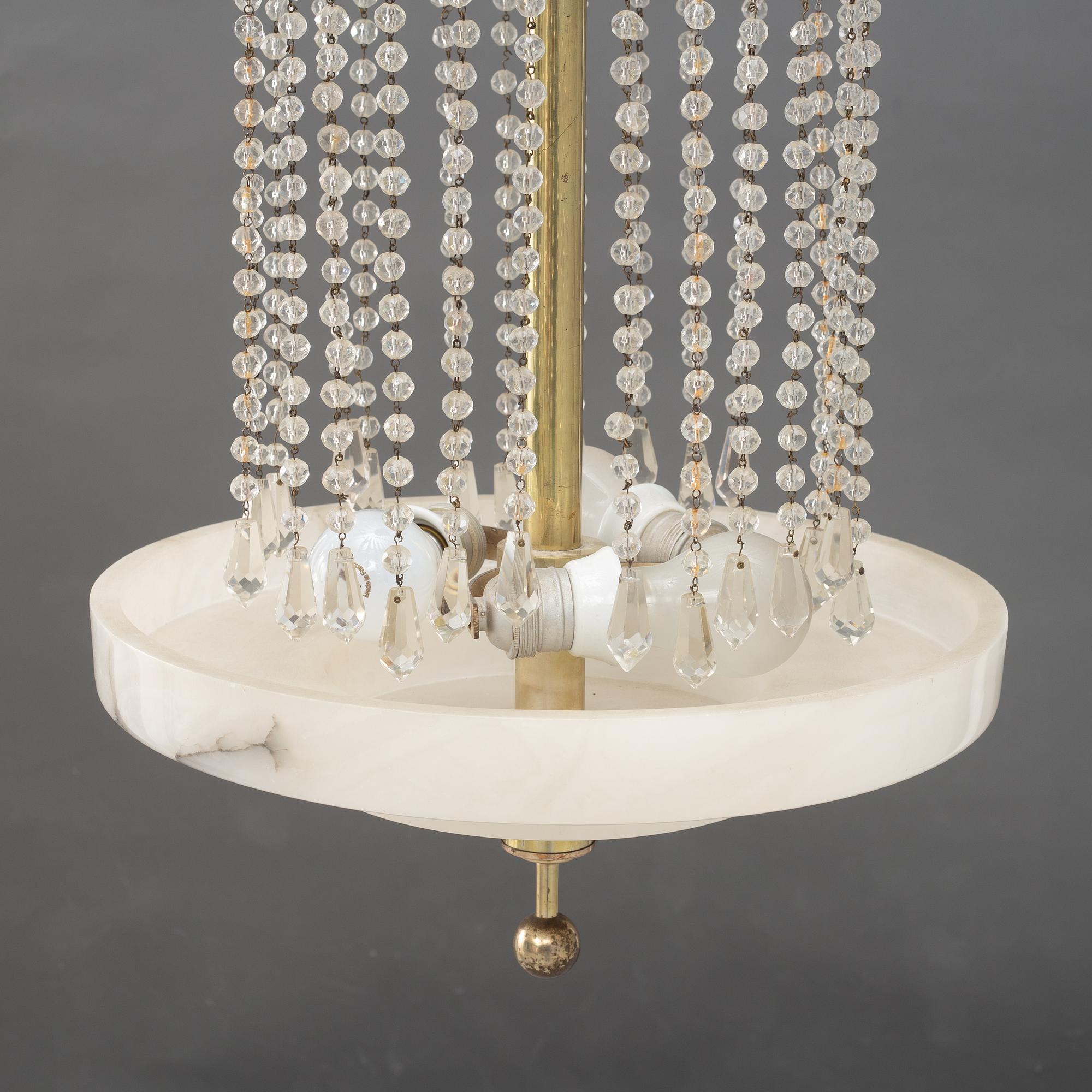 A Swedish Grace chandlier, 1920s.