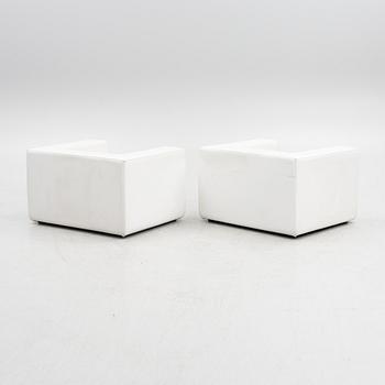 Willie Landels, fåtöljer ett par, "Throw Away", Zanotta,.