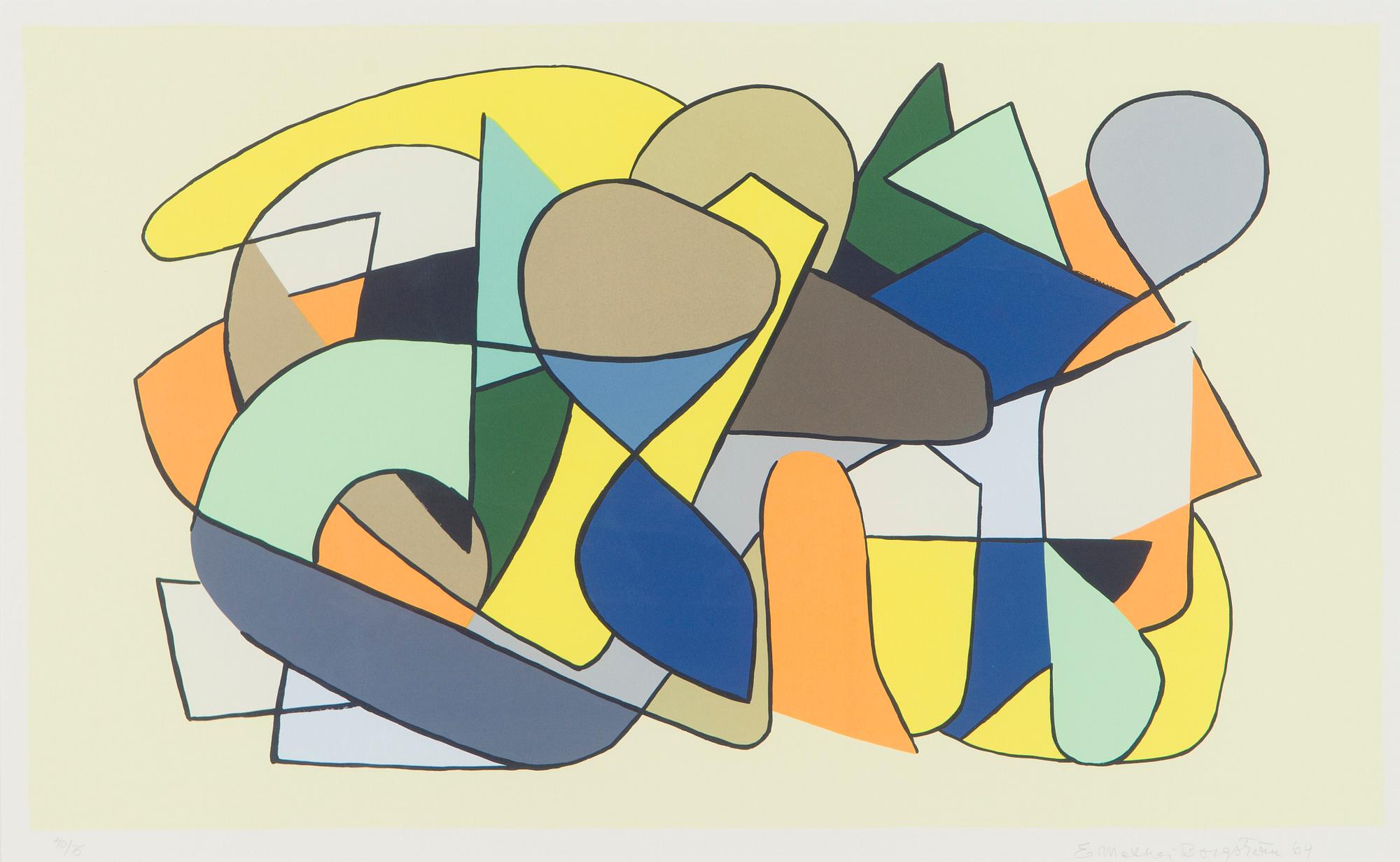 Ernst Mether-Borgström, Composition.