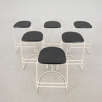 Stools/Bar Stools, 6 pcs "Citizen Ghost" by Minus Tio, contemporary.