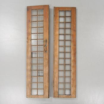 A pair of doors from around the turn of the century 1900.