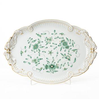 Meissen, Coffee service, 44 pieces, porcelain, “Indisch grün”, 3rd quality.