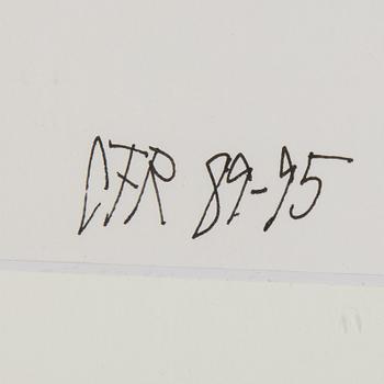 CARL FREDRIK REUTERSWÄRD, tusch på papper, signerad CFR och daterad 89-95.