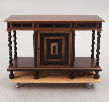 A Baroque style sideboard, Nordiska Kompaniet, Sweden, 1920's.