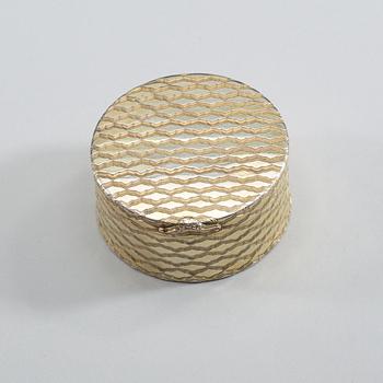 SNUSDOSA, mästarstämpel saknas men med fransk kontrollstämpel. Rokoko, 1700-talets andra hälft.