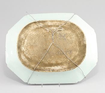 STEKFAT, porslin, Kina, 1700-tal.