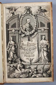 BOK, "Then fordom...Herr Gustaf Adolps den andres och stores...historia..." av Johan Widekindi, Stockholm 1691.