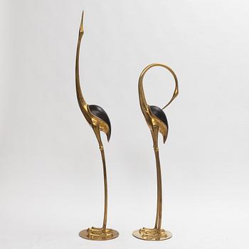 A pair of sculptures, second half of the 20th Century.