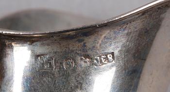 PARTI SILVER, 4 delar, 1800/1900-tal.