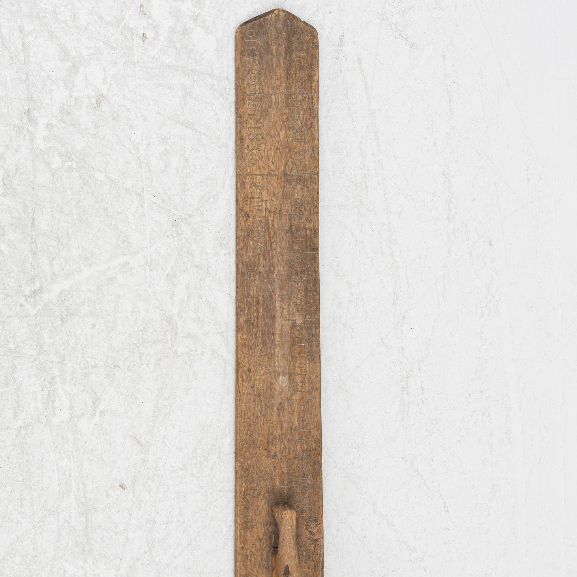 Mangeldon, Sweden, 18th/19th century.