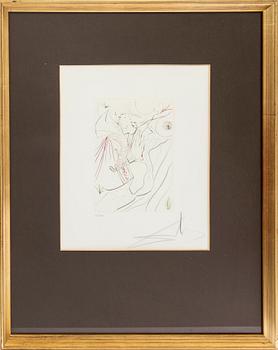 Salvador Dalí, “Le Peche partage” from “Le Décameron”.