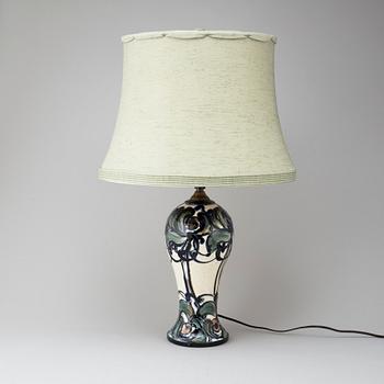 HERMAN KÄHLER, bordslampa, lergods, signerad, 1900-talets mitt.