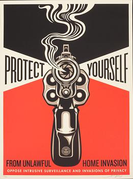 SHEPARD "OBEY" FAIREY, litografi, signerad o numrerad, daterad -14.