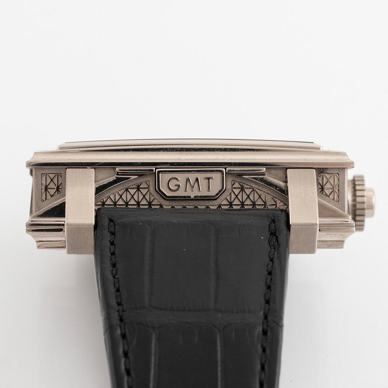Jean Dunand, Palace, GMT, "Piece Unique", "Flying Tourbillon", "Christophe Claret", monopusher chronograph, ca 2010.