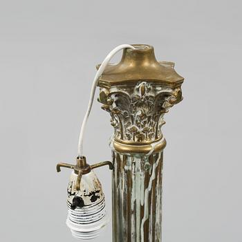 GOLVLAMPA, 1900-talets andra hälft.