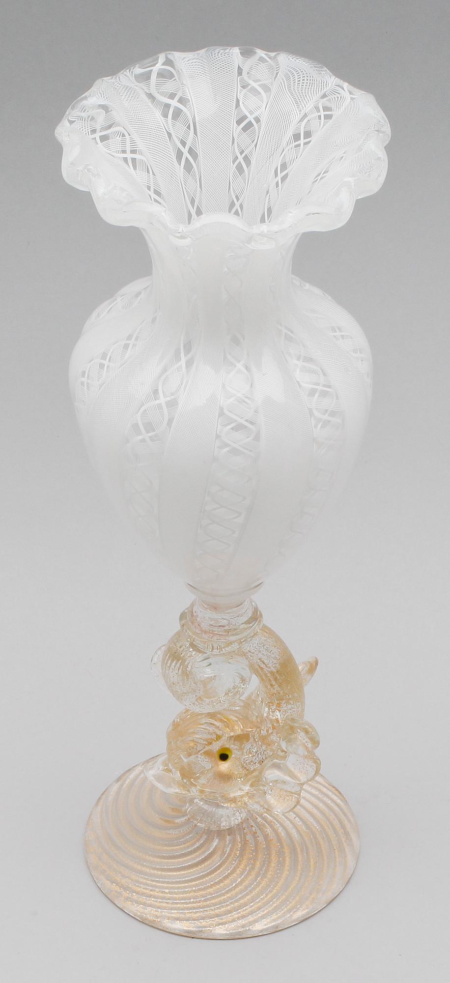 VAS, glas, Venini, Murano, Italien.