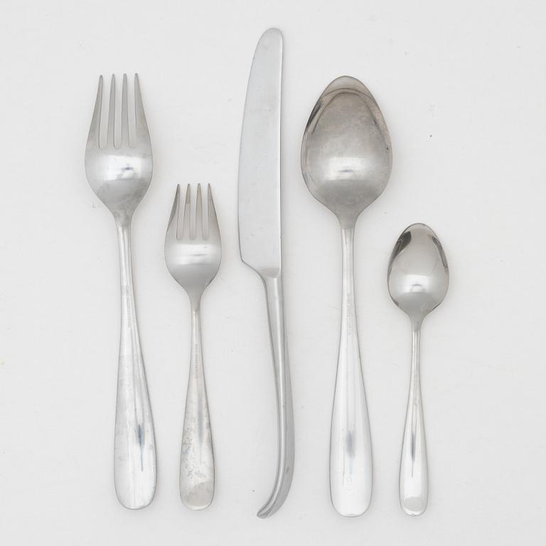 Vivianna Torun Bülow-Hübe, Cutlery service 'Vivianna', 30 pieces, Georg Jensen, Denmark.
