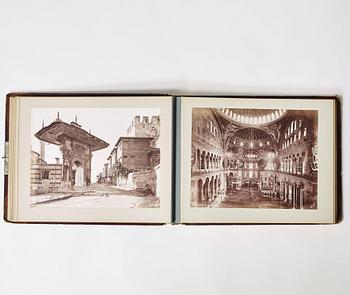 GUILLIAUME GUSTAVE BERGGREN (1835-1920), 47 albumen prints, Constantinople et Athènes.