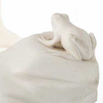 Figurin, "Pojke med groda", Gustafsberg, 1915.