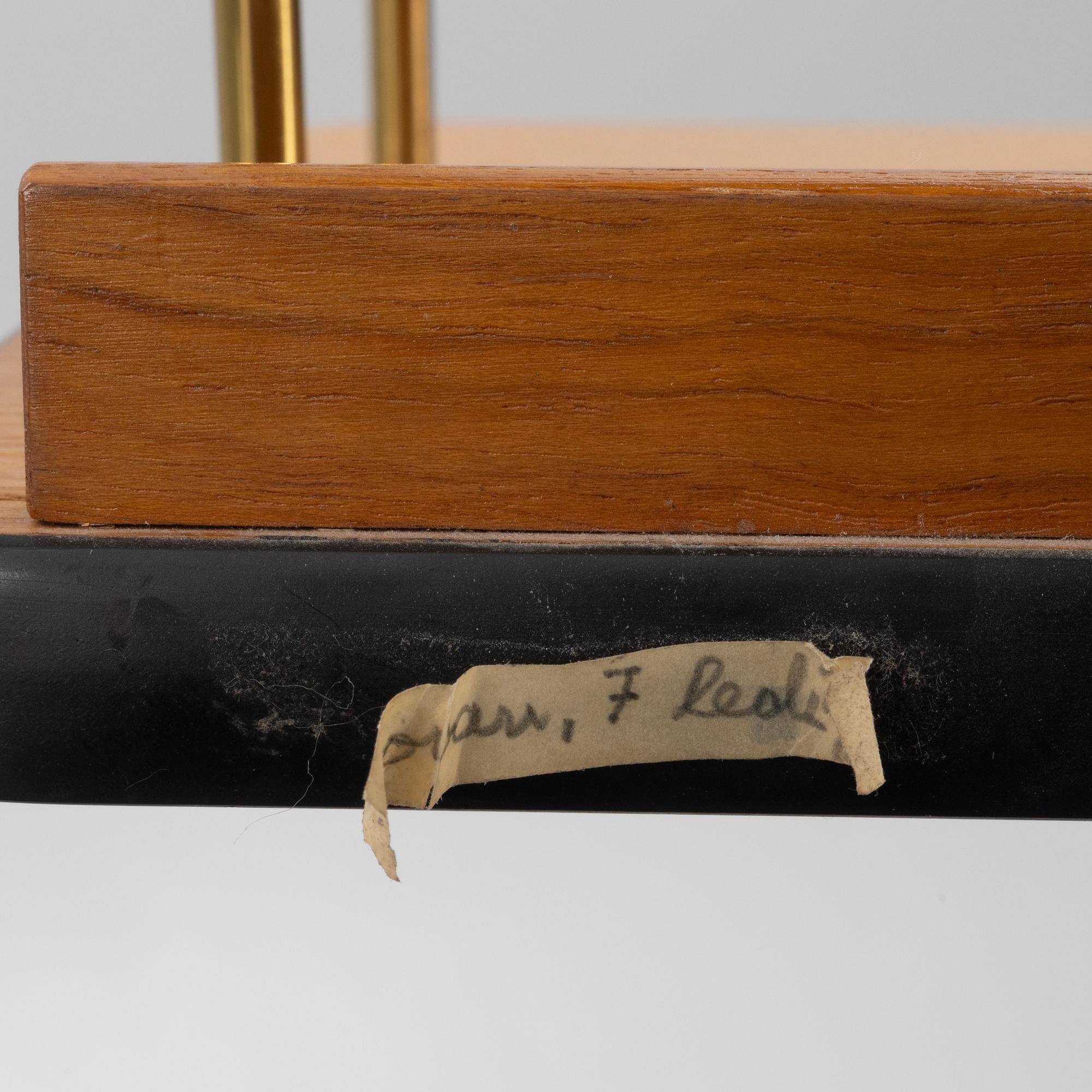 Bookshelves, a pair, Verkstads AB Lindqvist, Motala, second half of the 20th century.