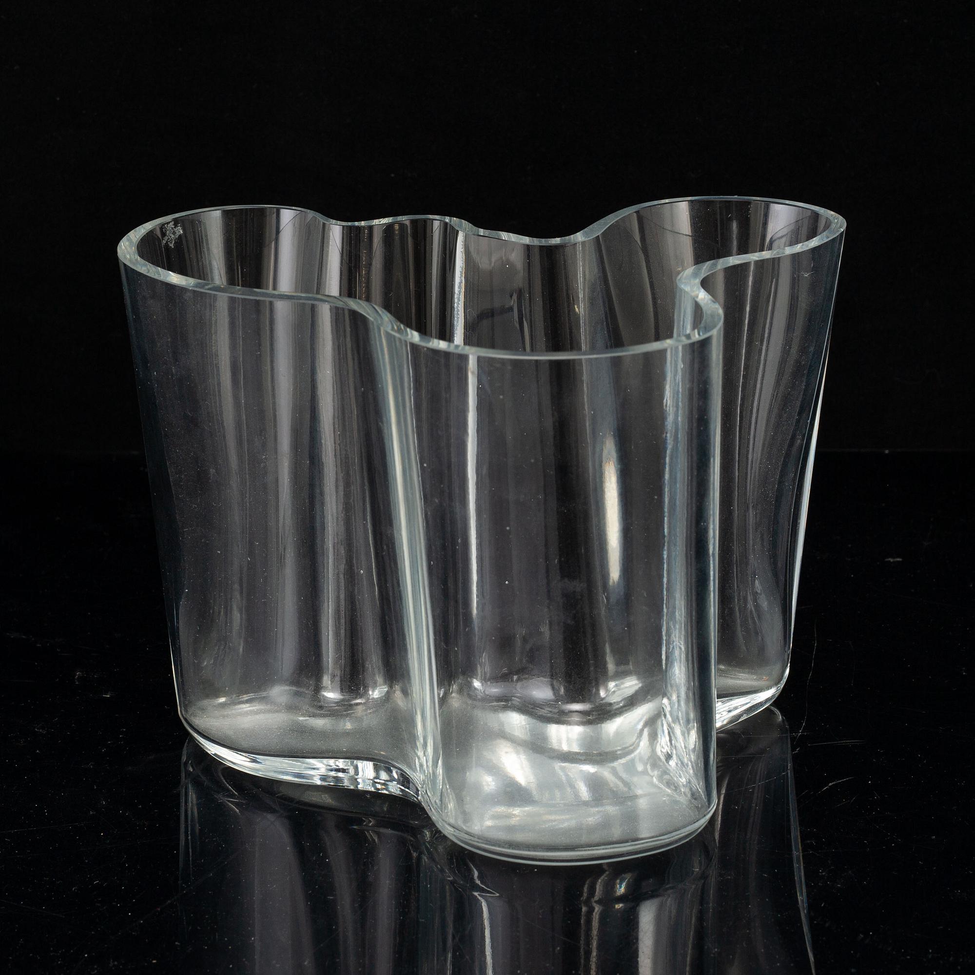 ALVAR AALTO, vas, "modell 3030", Iittala, Finland.