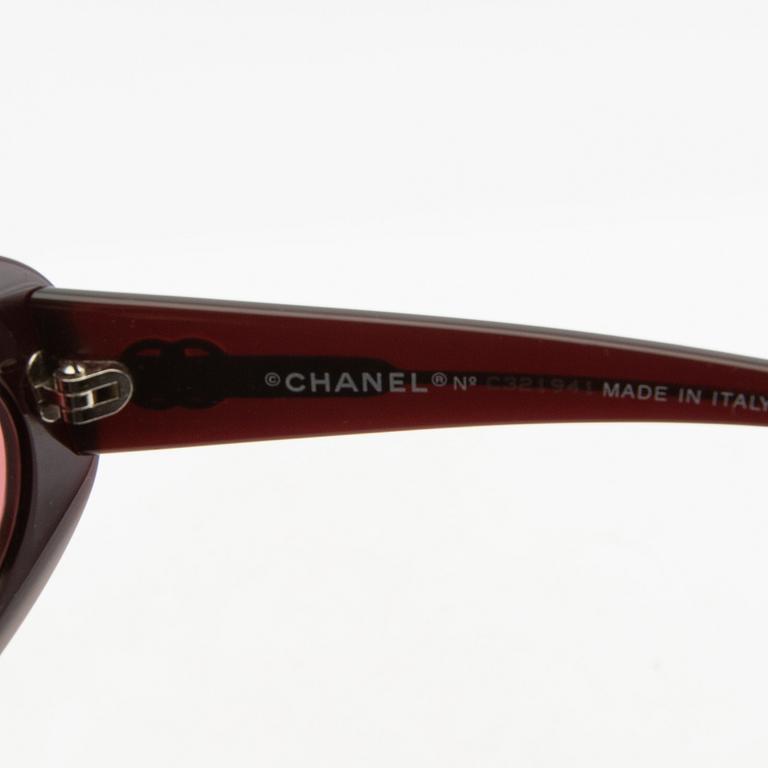 Chanel, sunglasses.