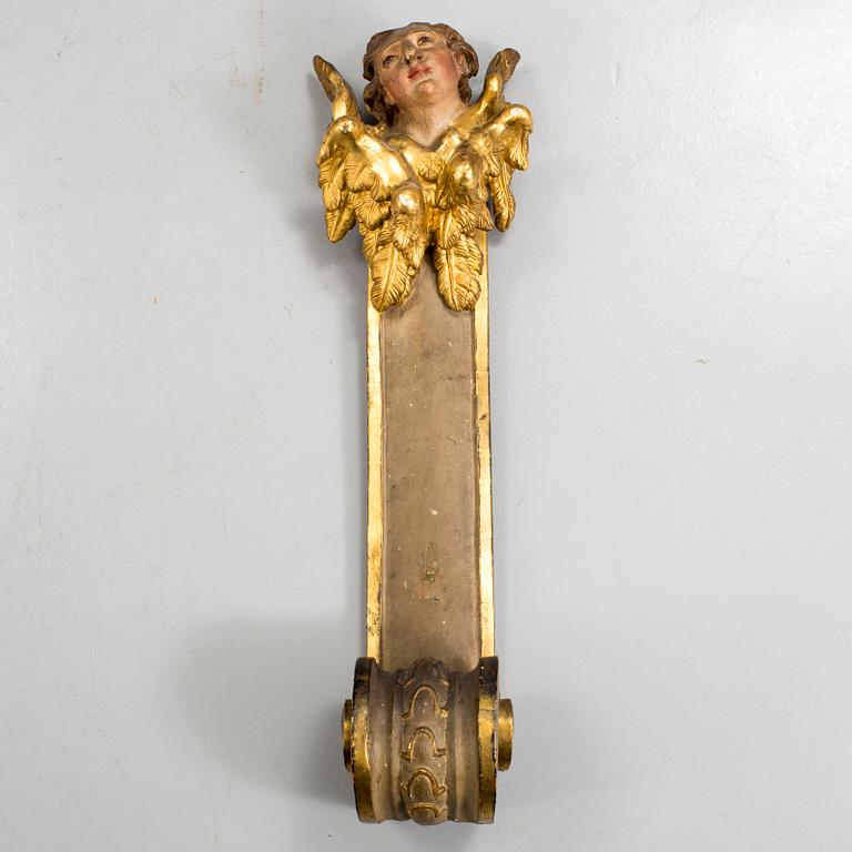 An 18th century decoration part.