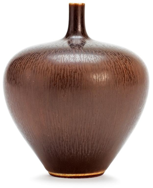 A Berndt Friberg stoneware vase, Gustavsberg studio 1965.