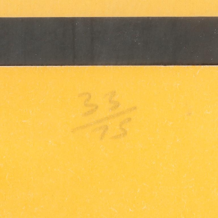 ALLEN JONES, litografi, diptyk, signerad och numrerad 33/75, daterad -68.