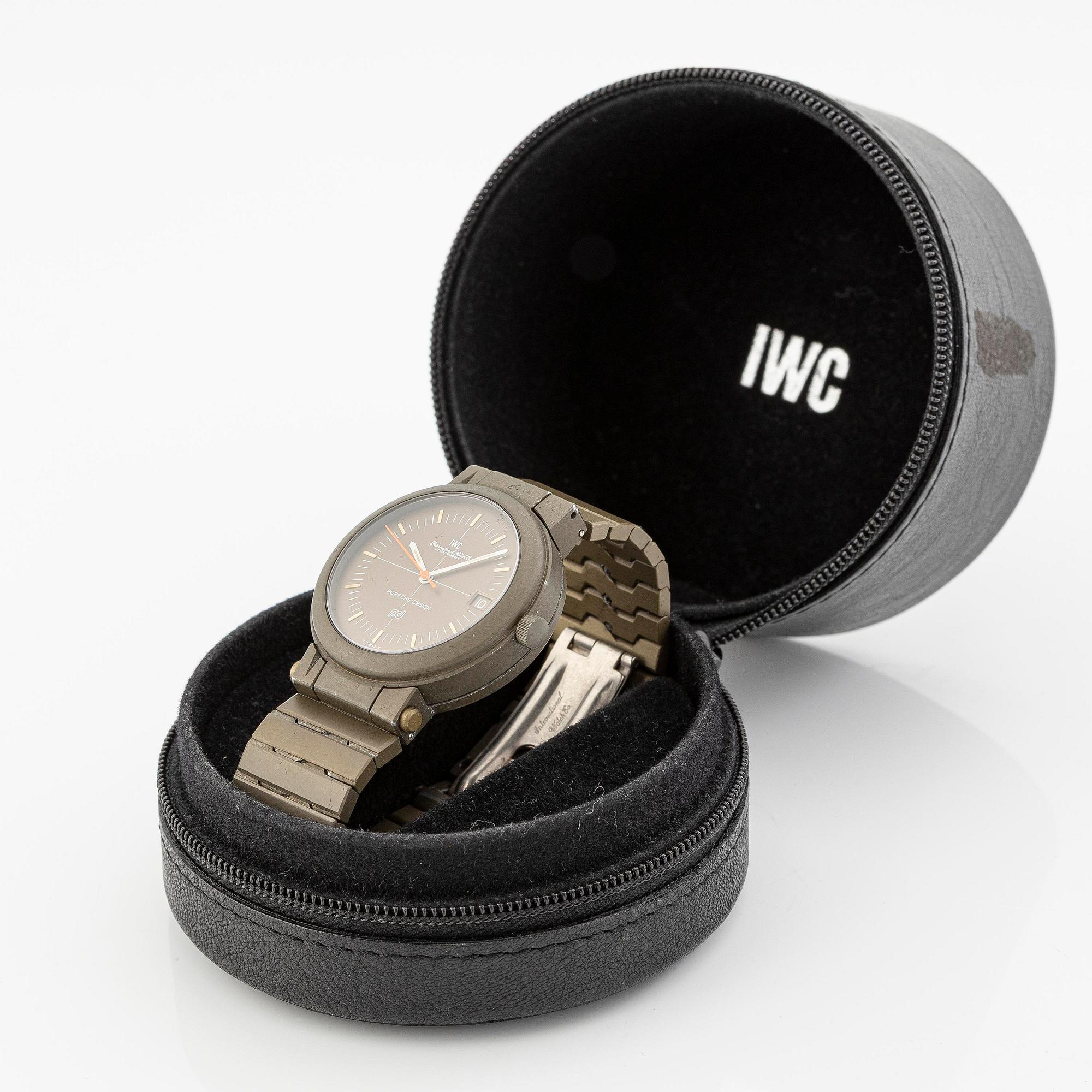 IWC, Schaffhausen, Porsche Design, "Compass Watch", ca 1980.