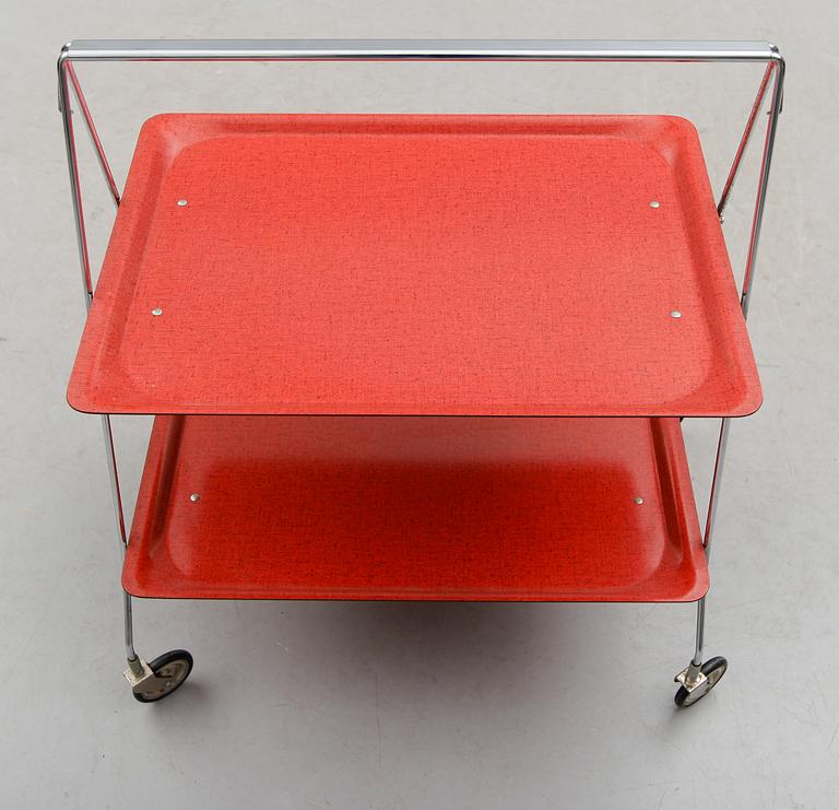 SERVERINGSVAGN, 1900-talets andra hälft.