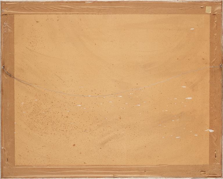 Vilhelm Bjerke-Petersen, Blandteknik, signerad och daterad -45.