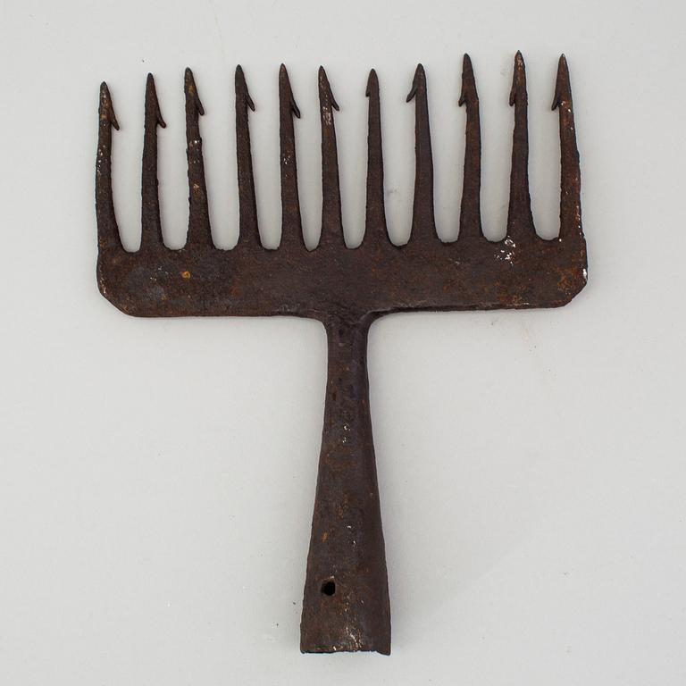 ÅLLJUSTER, smide, 1700/1800-tal.