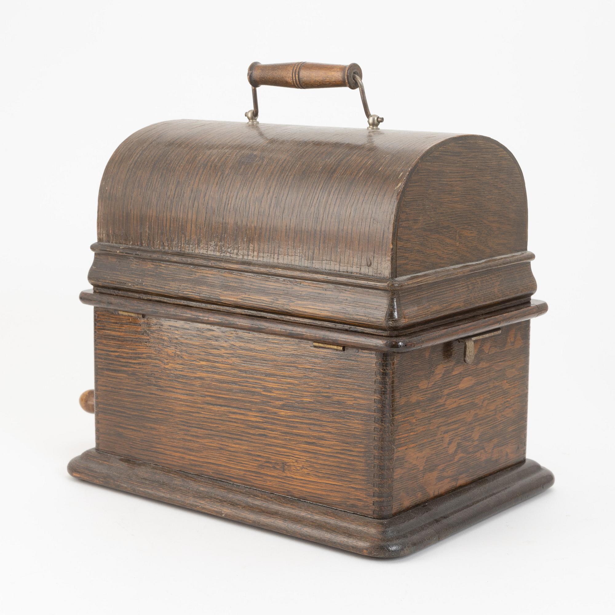 An Edison Standard Phonograph, USA, early 20th Century.