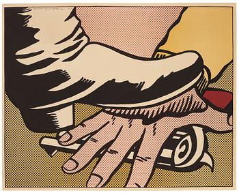 514. Roy Lichtenstein, "Foot and hand".