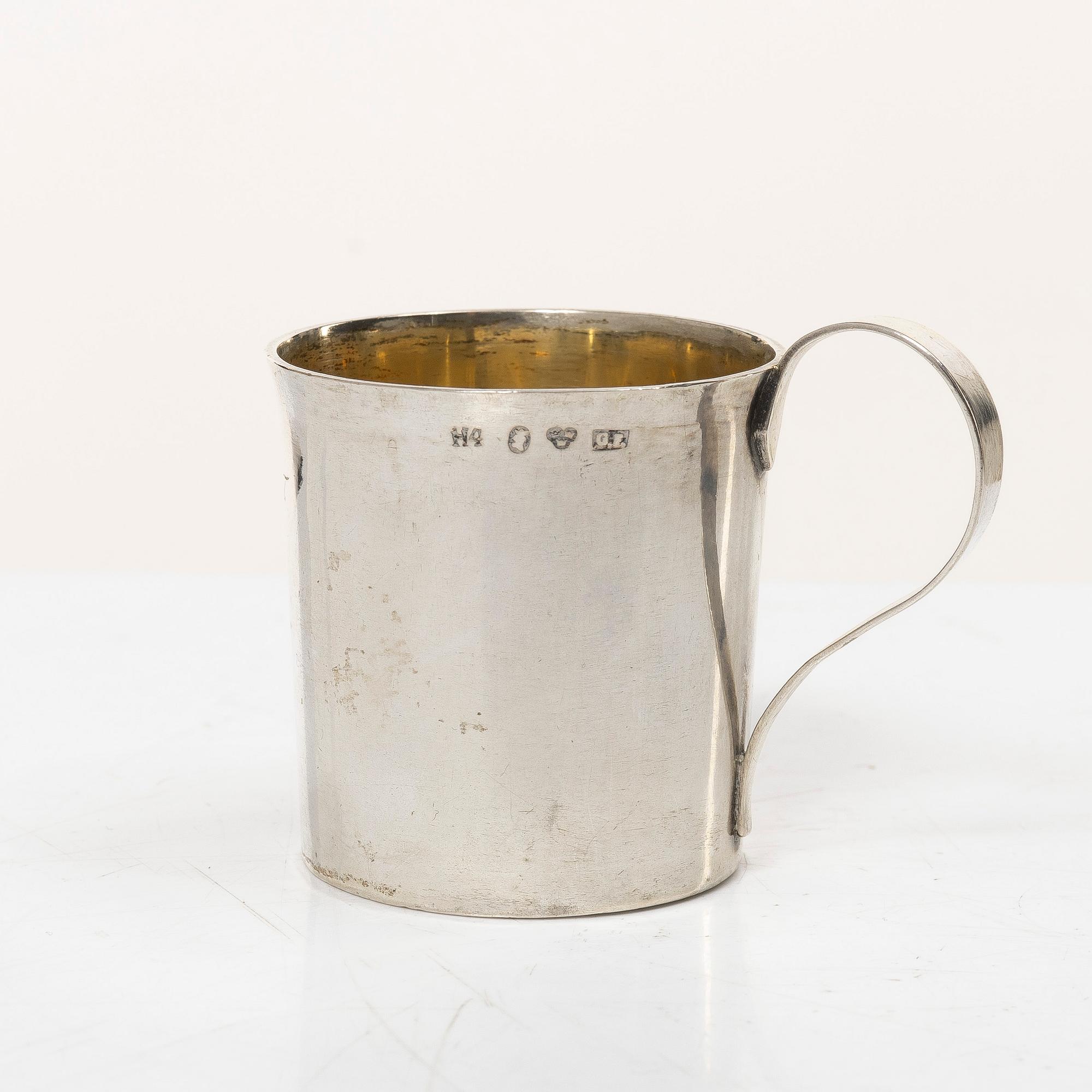 Parti silver, 6-delar, Sverige, 1838-1925.