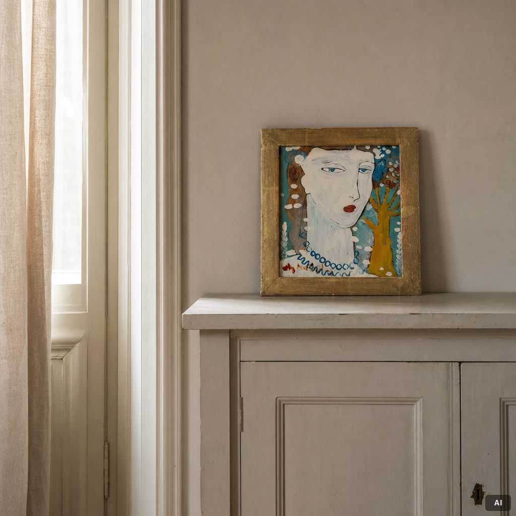 Aly Ben Salem, Translation: "Woman with necklace".