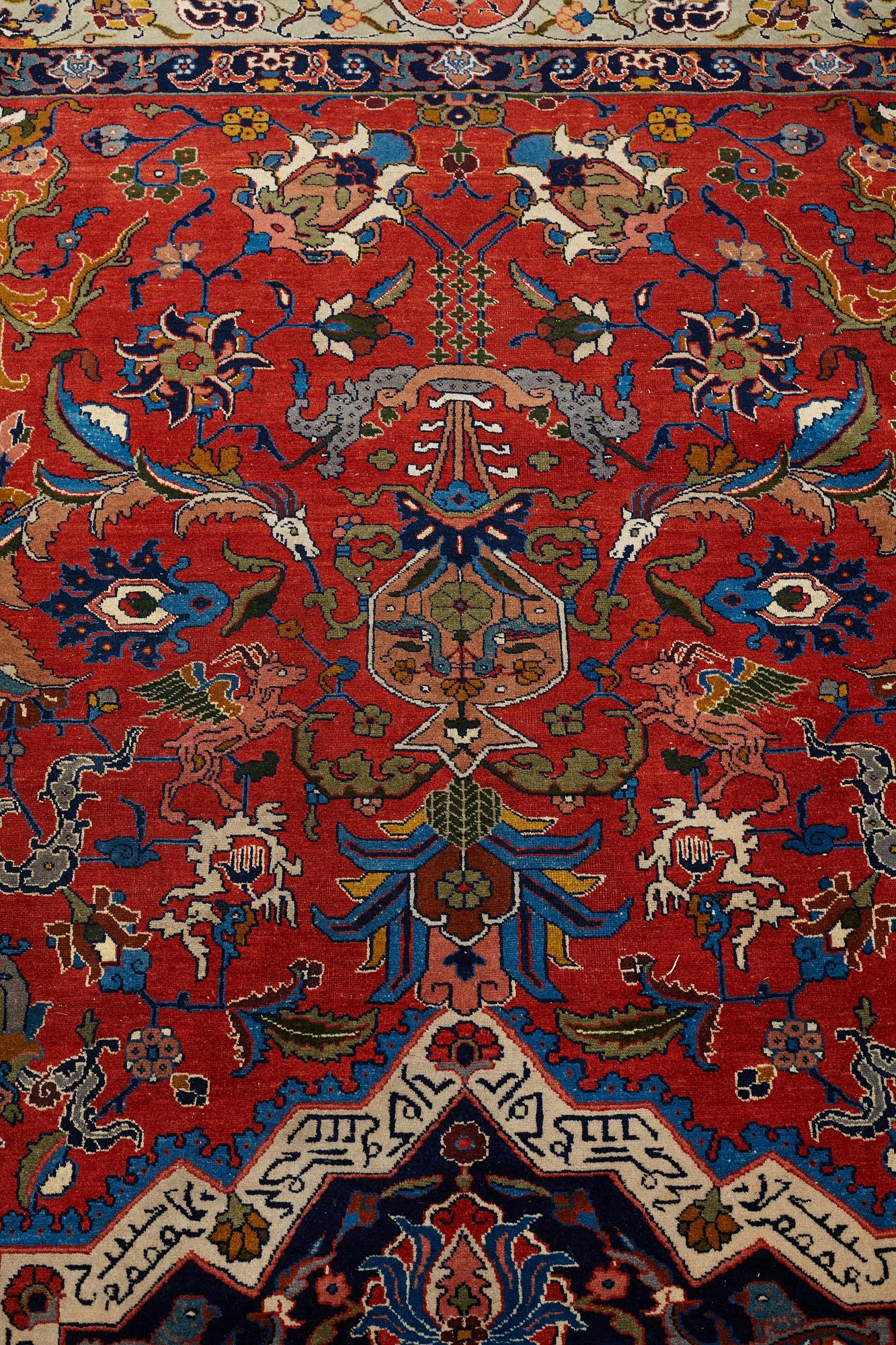 MATTA, semiantik Täbris, ca 351,5 x 262,5 cm.