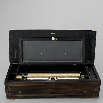 CYLINDERSPELDOSA, 1800-talets andra hälft.