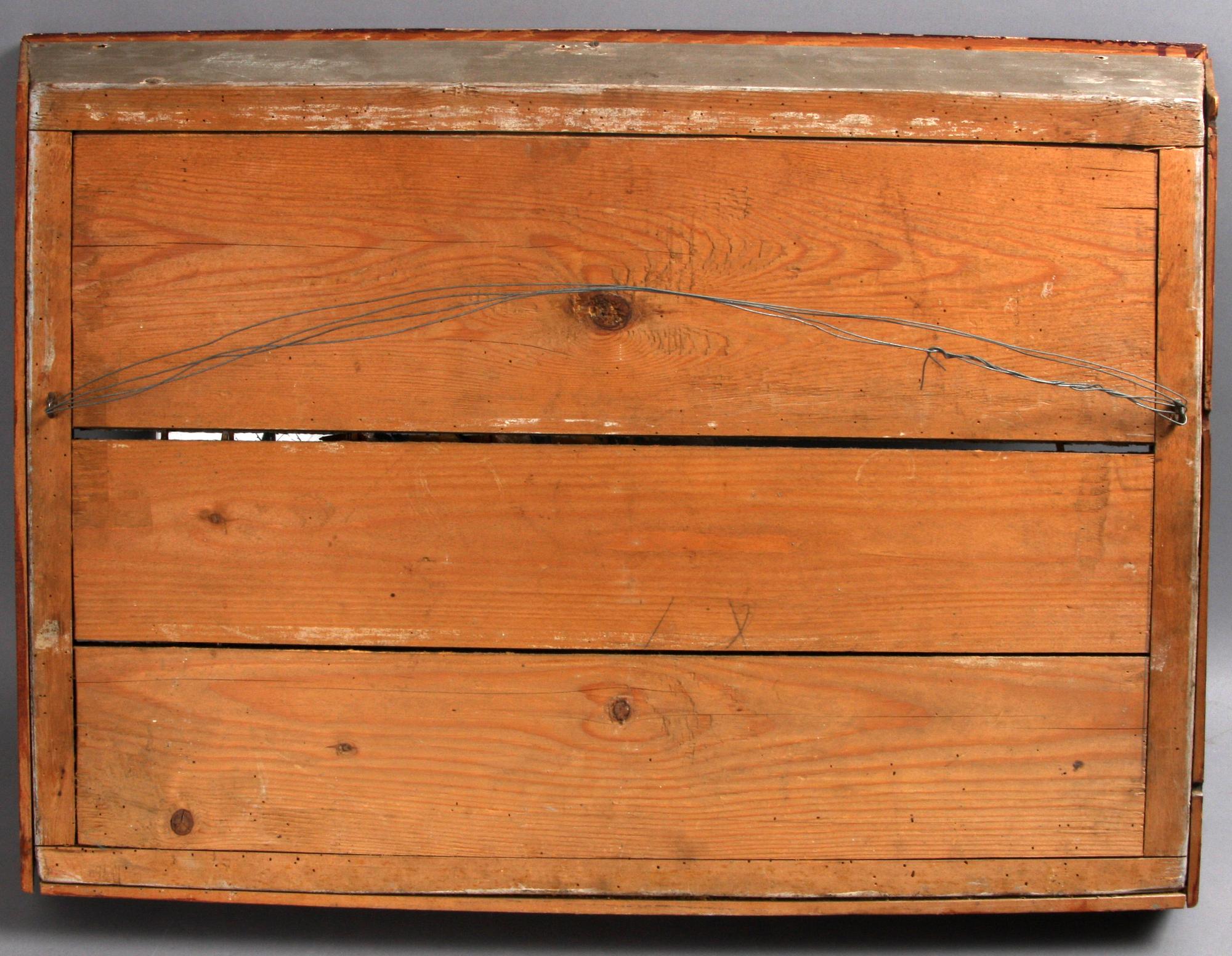 HALVMODELL, med fartyg.