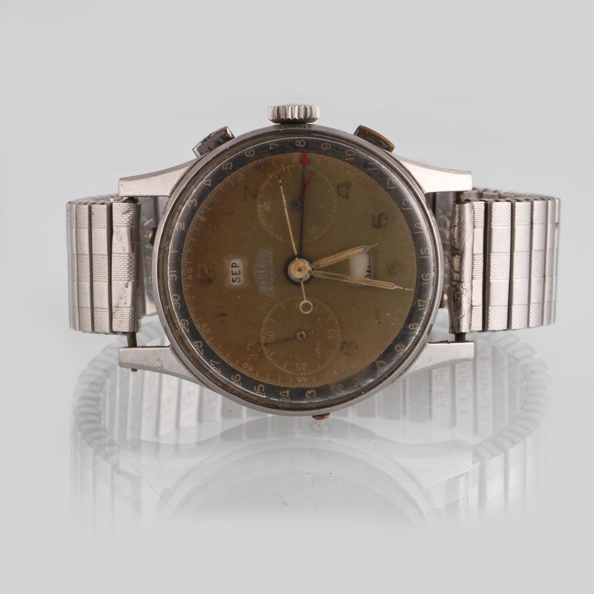 ARMBANDSUR, Omega, Seamaster, guld på stål.