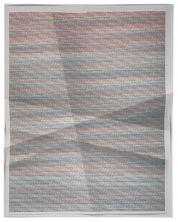 John Houk, "Untitled, 20,735 combinations of a 2x2 grid, 12 colors".