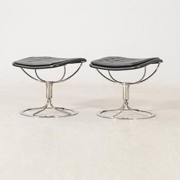 Bruno Mathsson, footstools, a pair, "Jetson", DUX.