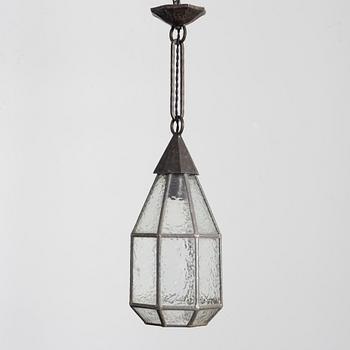 Harald Notini, a model "5994" ceiling lamp, Arvid Böhlmarks Lampfabrik, Stockholm, 1920s-30s.