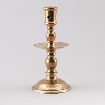 LJUSSTAKE, mässing, 1500-tal.