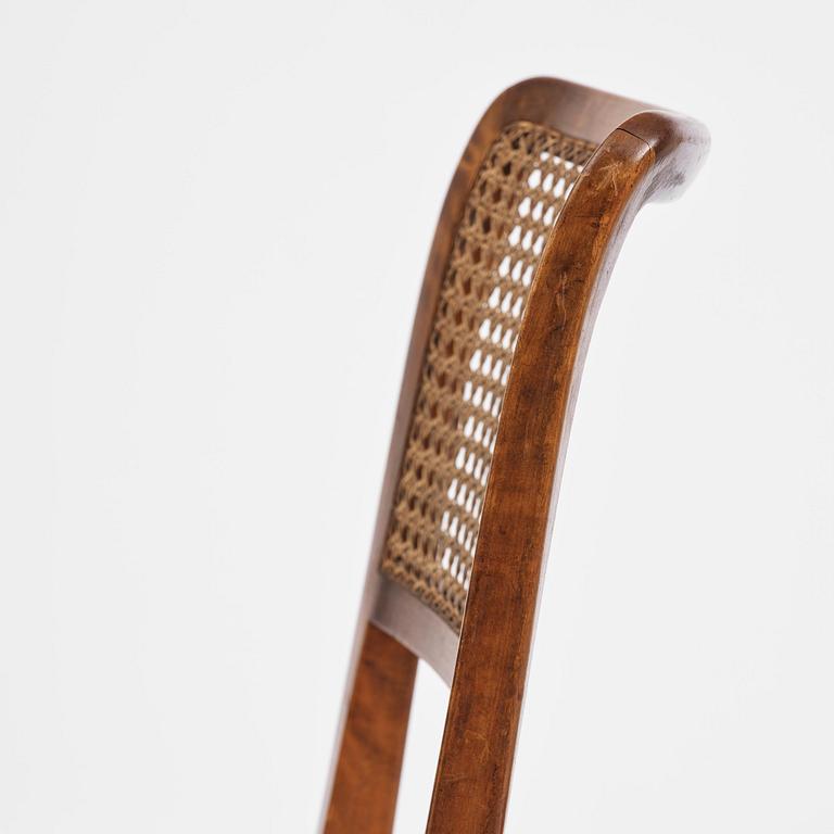 Axel Larsson, a rare set of eight chairs model "1030", Svenska Möbelfabrikerna, Bodafors, 1930s.