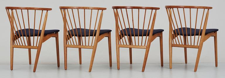 STOLAR, 4 st, Helge Sibast för Sibast Furniture, Danmark, 1953.