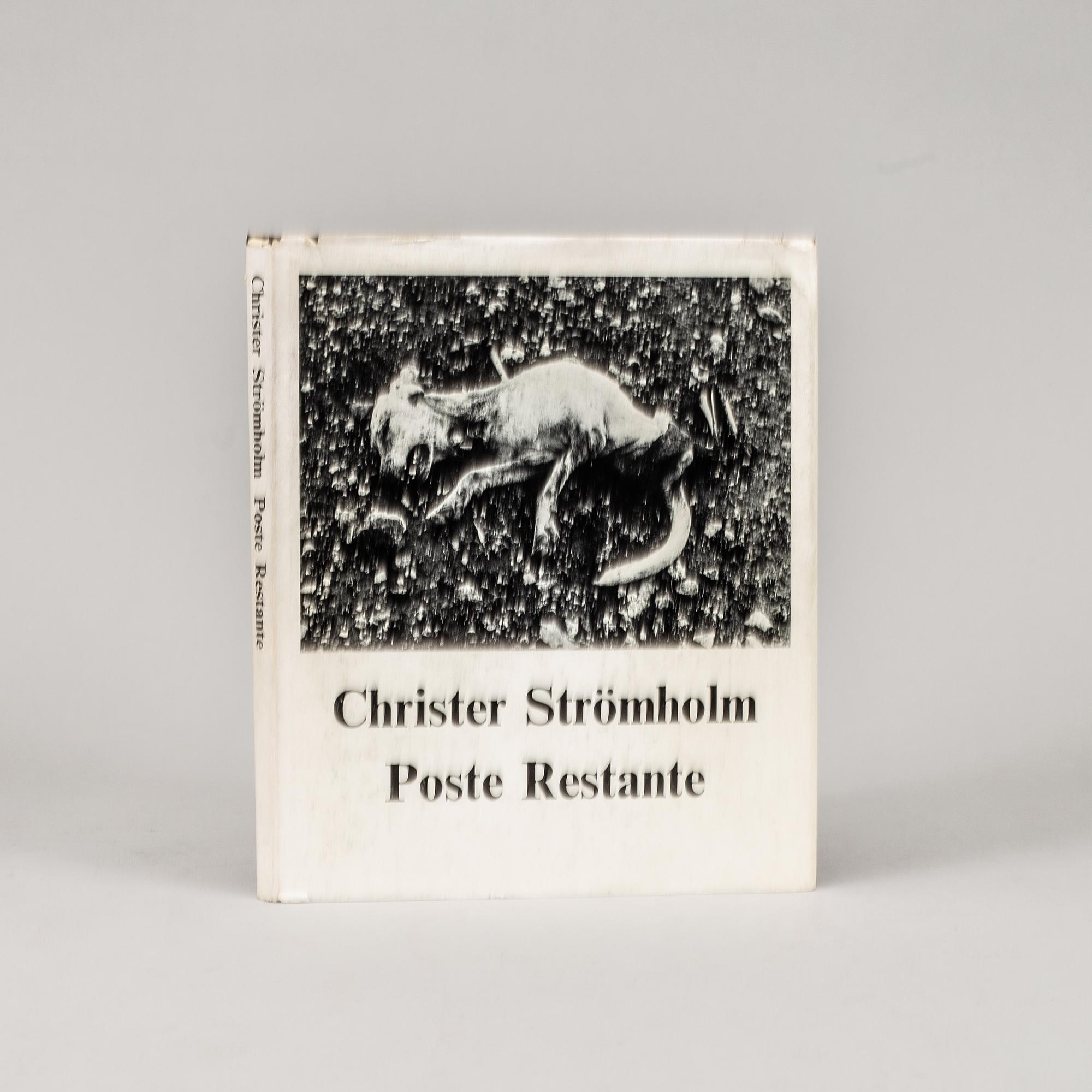 A Christer Strömholm book, "Poste Restante", P.A Norstedt & Söners Förlag, Stockholm, 1967.